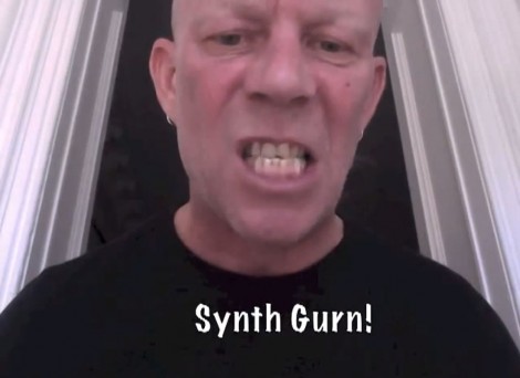 Vince Clarke beim Synth Gurning