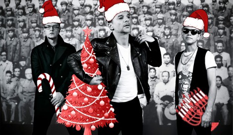 Weihnachtsgrüße von Depeche Mode. 