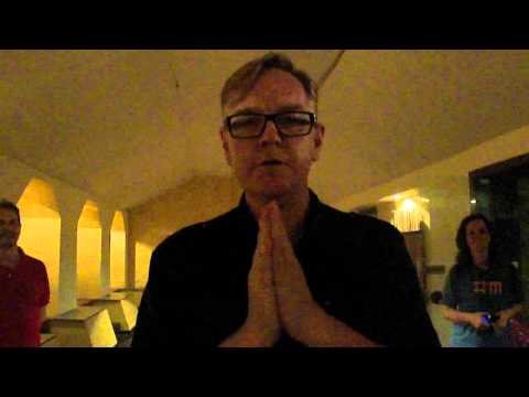 Andy Fletcher (Depeche Mode) makes an IMPORTANT PROMISE to devotees in Rio de Janeiro, Brazil! (HD)