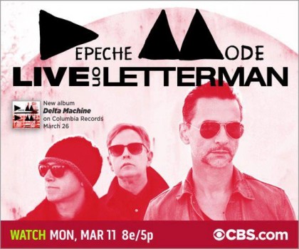 Depeche Mode bei CBS