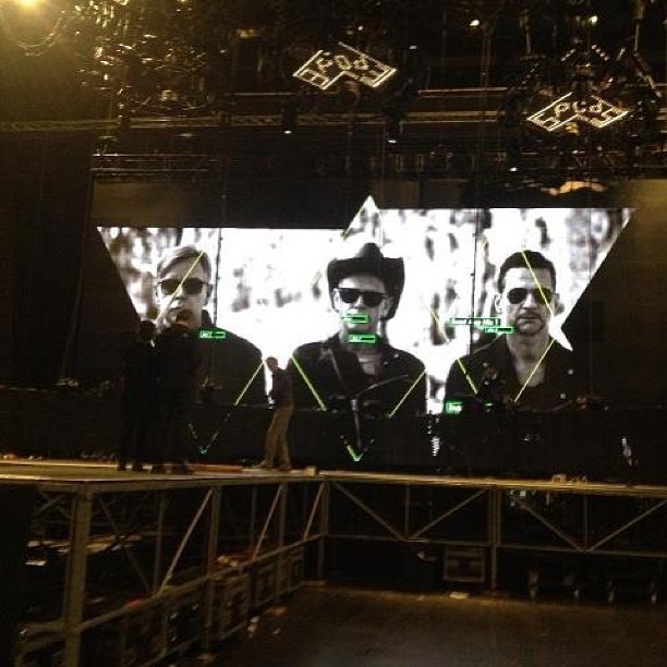 Depeche Mode Tour - das Stage-Design (Foto; ultra_depeche)