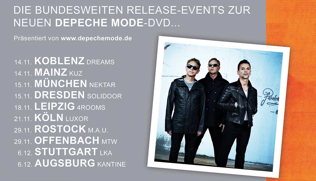 Die Veröffentlichung von "Live in Berlin" wird auf zehn Release-Partys gefeiert.