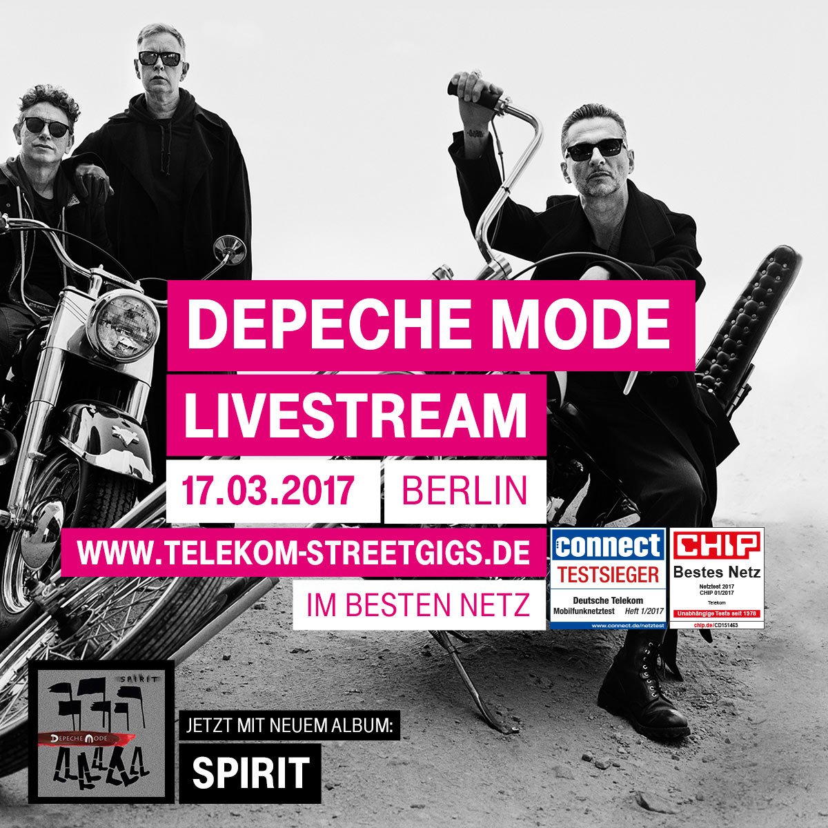 Gewinnt 2x2 Plätze für Depeche Mode im Berliner Funkhaus
