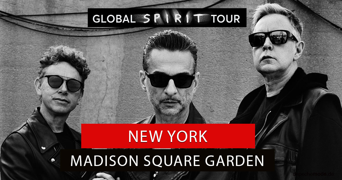 Depeche Mode Konzert In New York Madison Square Garden 09 09 2017