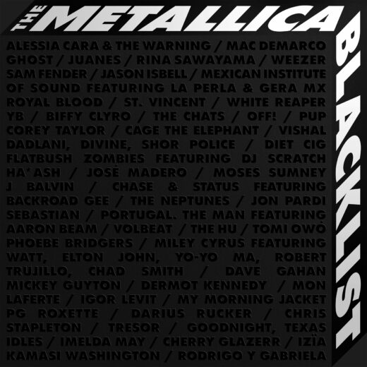 Albumcover von "The Metallica Blacklist