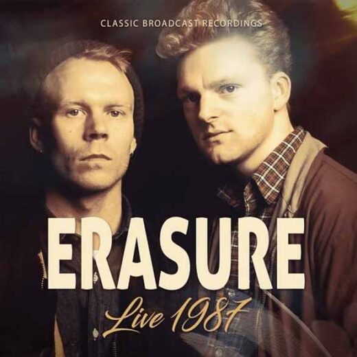 Albumcover von der CD "Erasure Live 1987 / Lido Beach"
