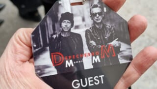 Gästeausweis für Depeche Mode in München