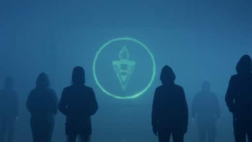 Screenshot aus dem Musikvideo zu "VNV Nation - Wait"