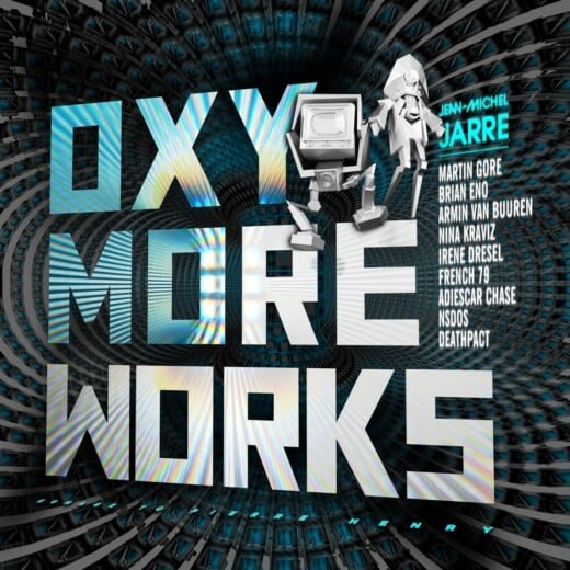 Das Bild Zeit das Artwork des Albums "Oxymoreworks" von Jean-Michel Jarre.