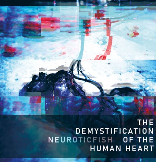 Das Foto zeigt das Artwork des Albums "Neuroticfish - The Demystification Of The Human Heart"
