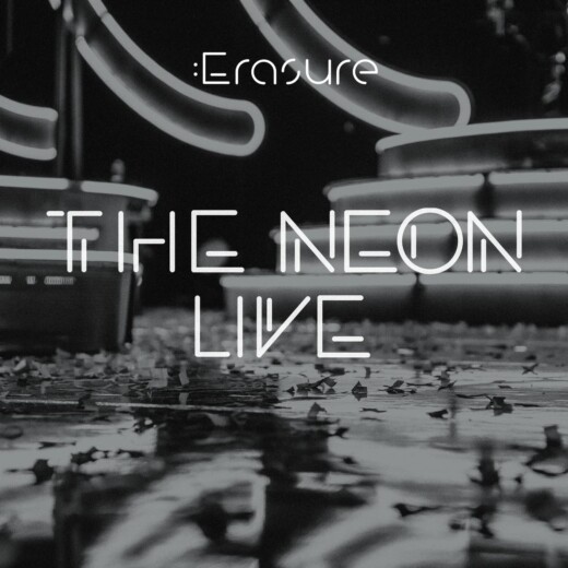 Artwork der Doppel-CD " Erasure - The Neon Live"
