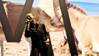 Depeche Mode bei einem Konzert am 03.04.2024 in der Lanxess Arena Köln