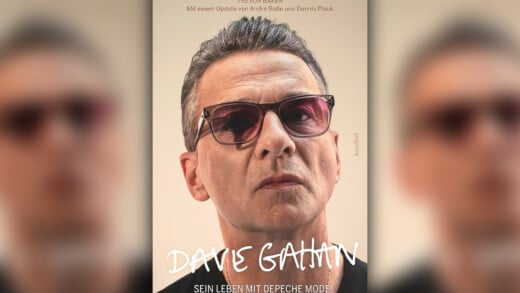 Die Abbildung zeigt das Buchcover der Biografie von Trevor Baker: "Dave Gahan: Sein Leben mit Depeche Mode"